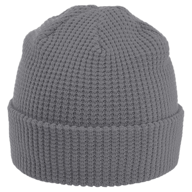 Organic cotton waffle beanie Thumbnail