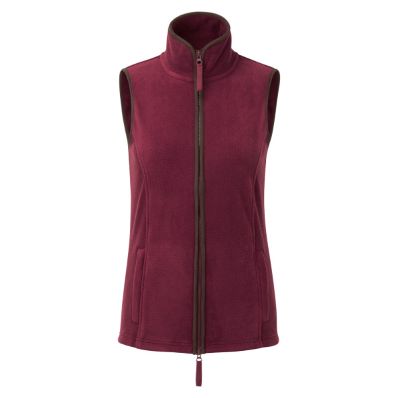 Women’s artisan fleece gilet Thumbnail
