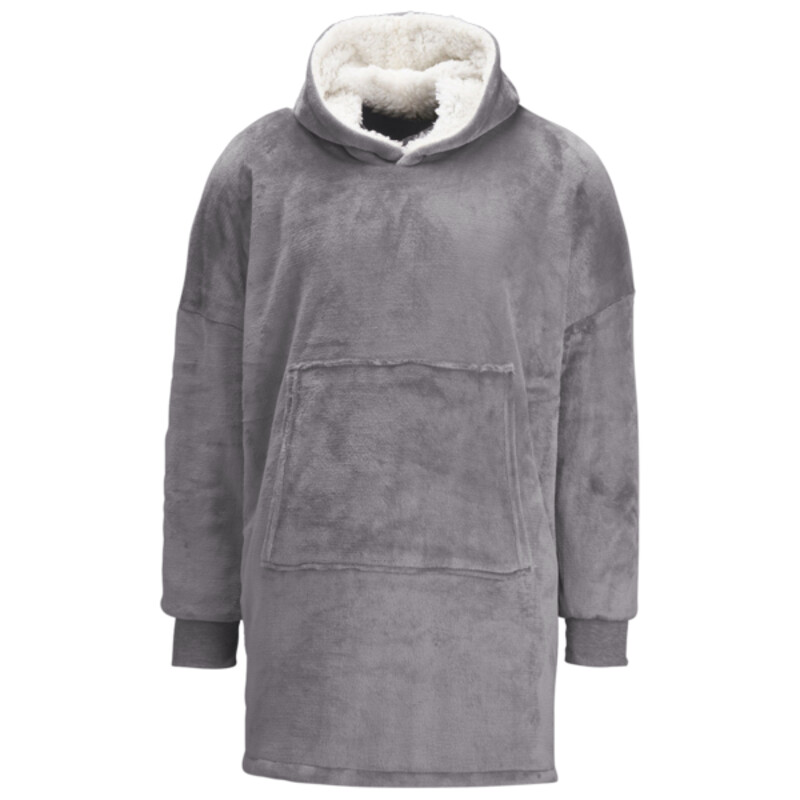 The Ribbon oversized cosy reversible sherpa hoodie Thumbnail