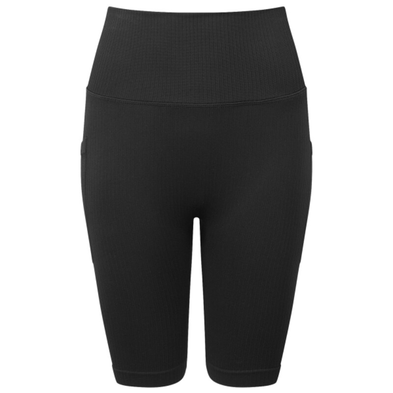 Women’s TriDri® ribbed seamless '3D Fit' cycle shorts Thumbnail