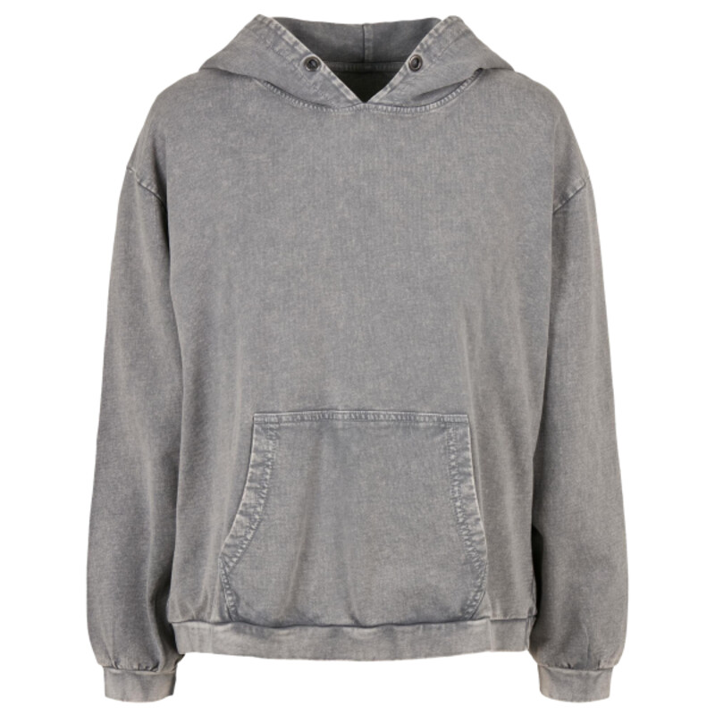 Women's acid washed oversized hoodie Thumbnail