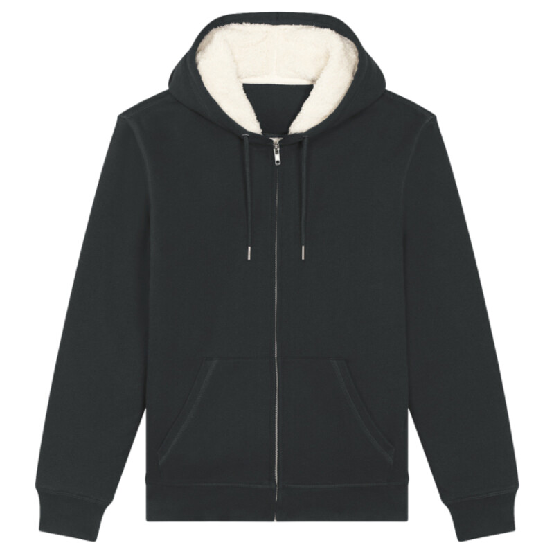 Unisex Hygger sherpa zip-through sweatshirt (STSU956) Thumbnail