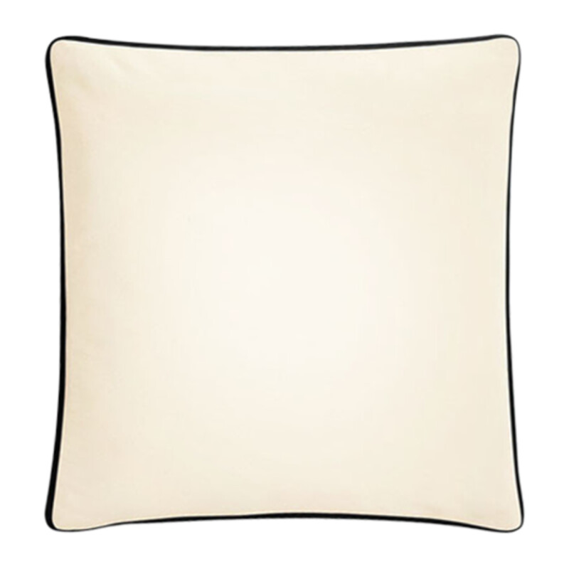 Fairtrade cotton piped cushion cover Thumbnail