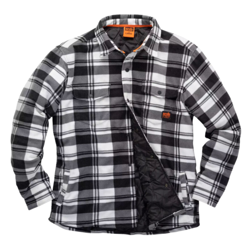 Worker padded checked shirt Thumbnail