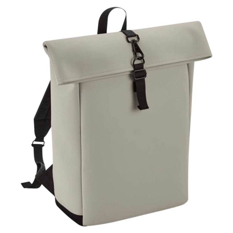 Matte PU Roll-Top Backpack Thumbnail