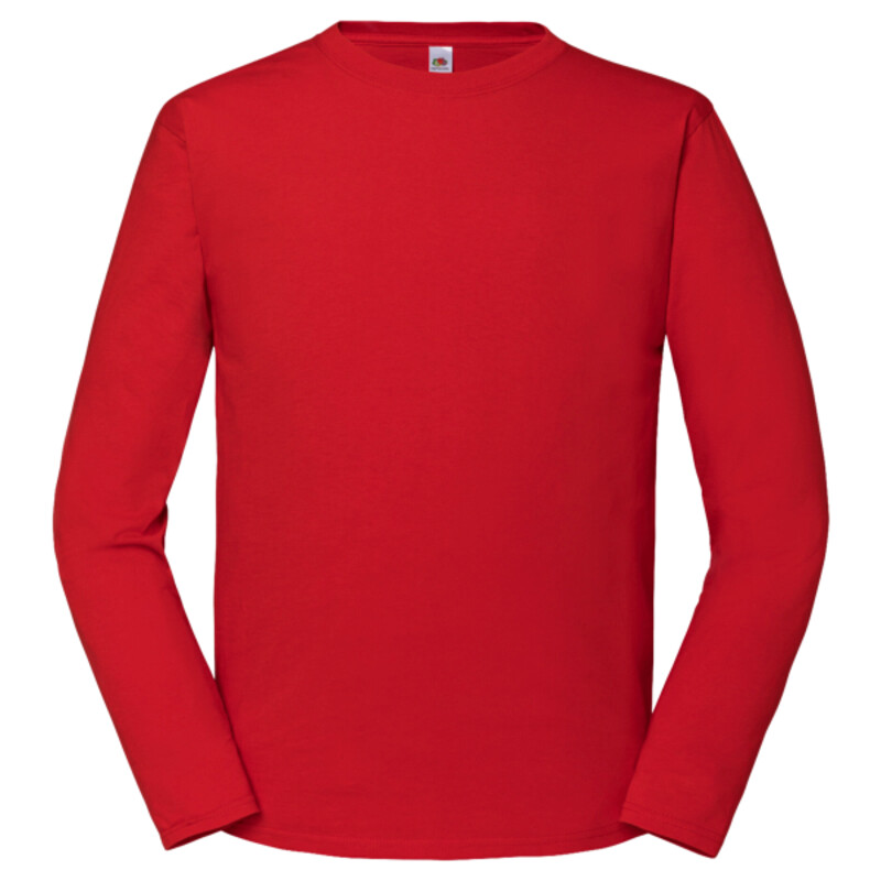 Fruit Loom Iconic 195 Long Sleeve T-Shirt Thumbnail