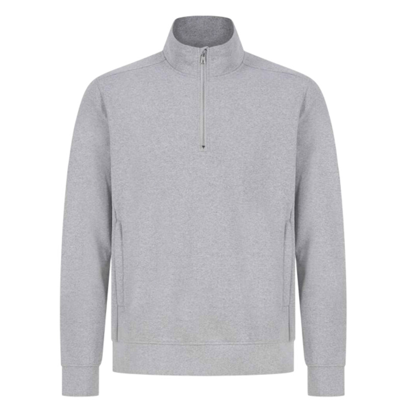 Henbury Unisex Sustainable 1/4 Zip Sweatshirt Thumbnail