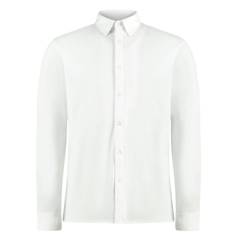 Long sleeve Superwash® 60° piqué shirt (tailored fit) Thumbnail