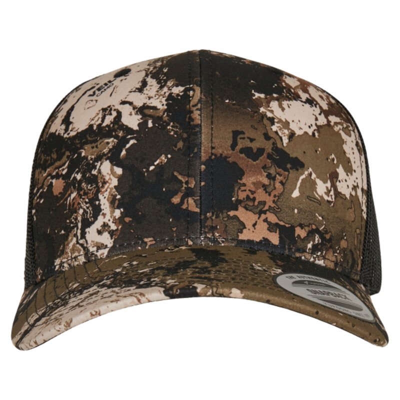 YP Classics® Veil Camo™ retro trucker cap (6606VC) Thumbnail