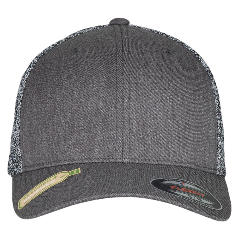 Flexfit trucker melange mesh (6511MM) Thumbnail