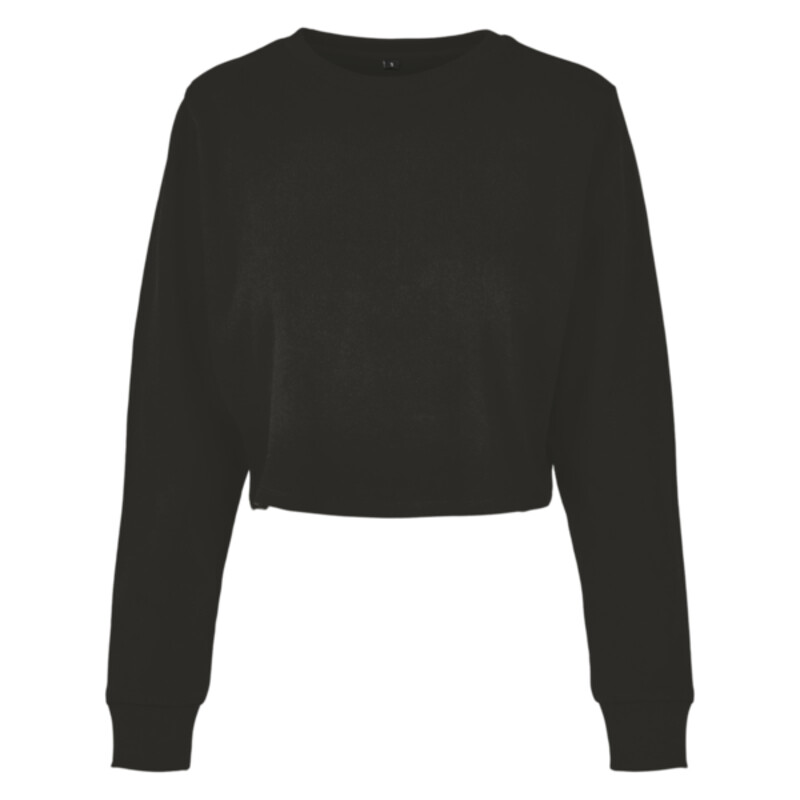 Women’s terry cropped crew Thumbnail