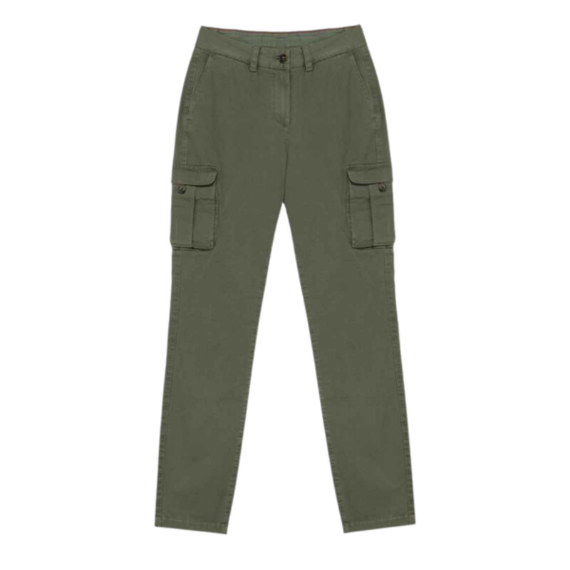 Native Spirit Ladies Washed Cargo Trousers Thumbnail