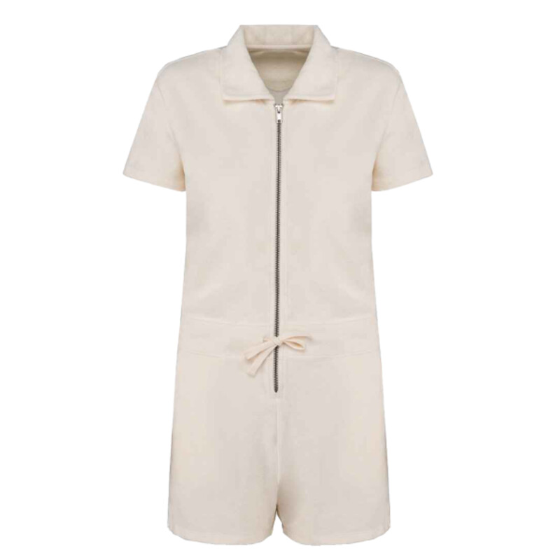 Native Spirit Ladies Terry Towel Short Overall Thumbnail