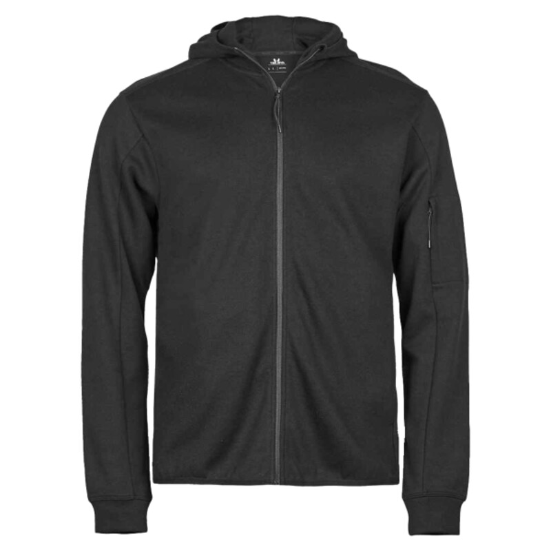 Tee Jays Athletic Hooded Full Zip Sweat Jacket Thumbnail