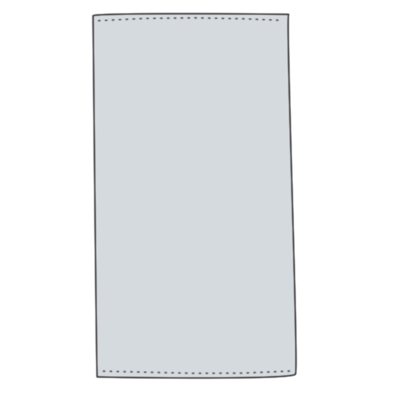 Towel City Organic Printable Border Hand Towel Thumbnail