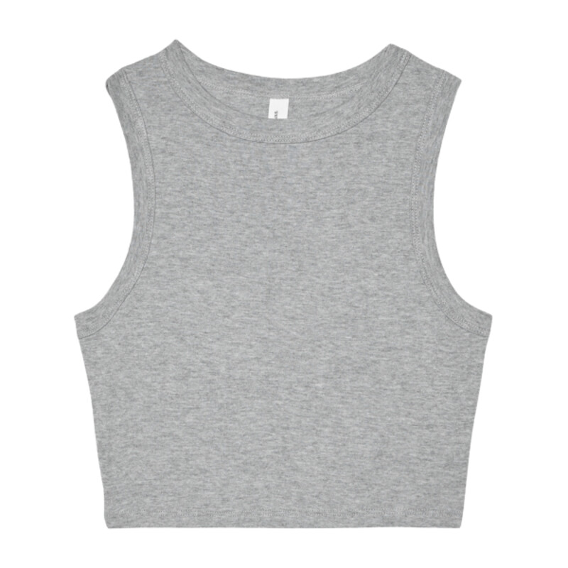 Women’s micro rib muscle crop tank Thumbnail