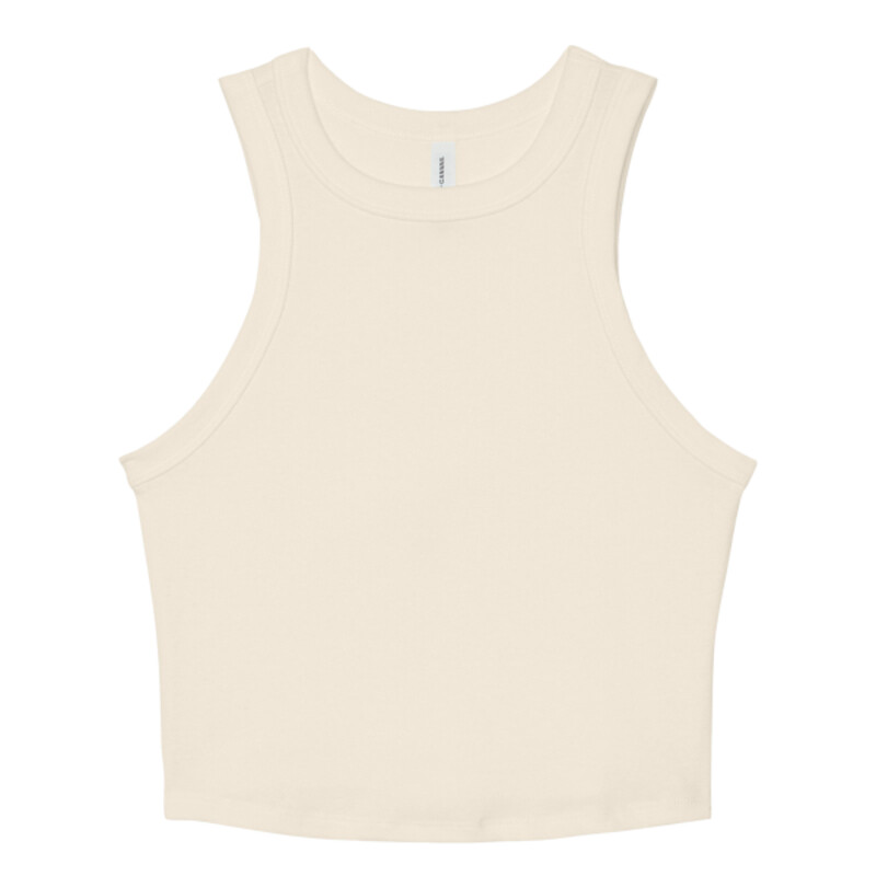 Women’s micro rib racer tank Thumbnail