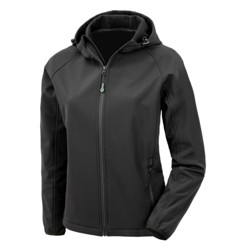 Women’s recycled 3-layer printable hooded softshell Thumbnail