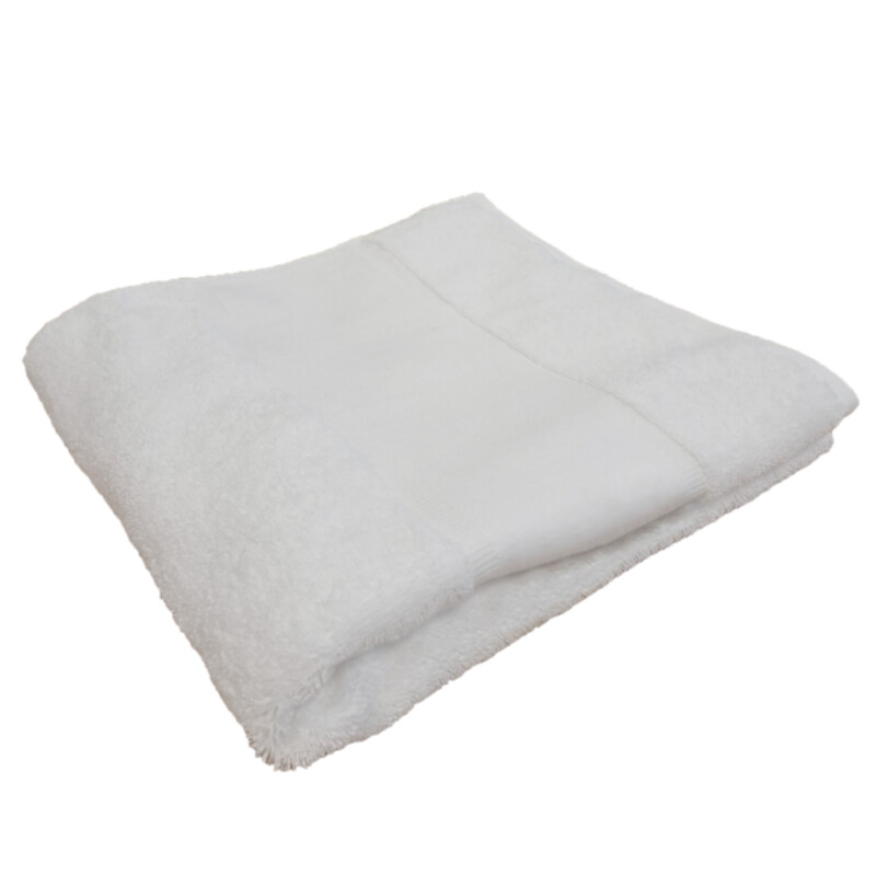 Organic hand towel with printable border Thumbnail