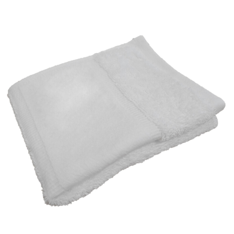 Organic guest towel with printable border Thumbnail