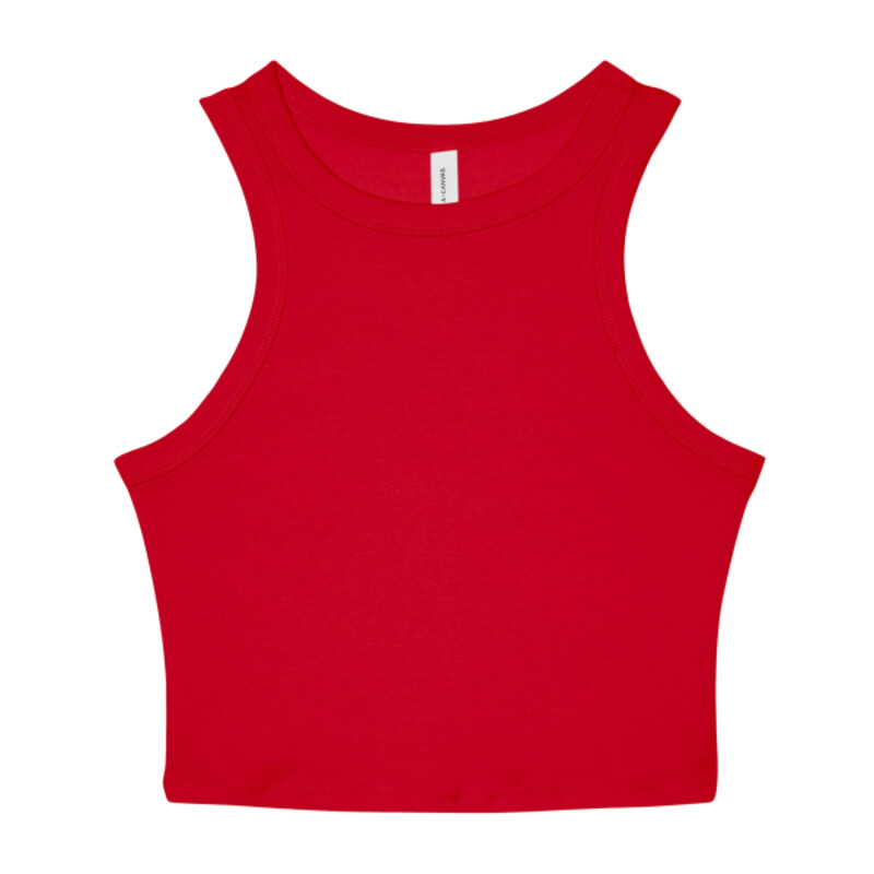 Women's Micro Rib Racer Tank Thumbnail