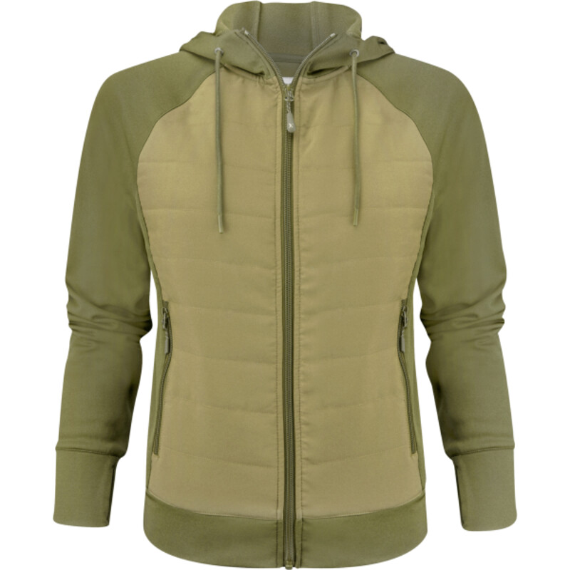 Ladies Keyport Full Zip Hooded Hybrid Jacket Thumbnail