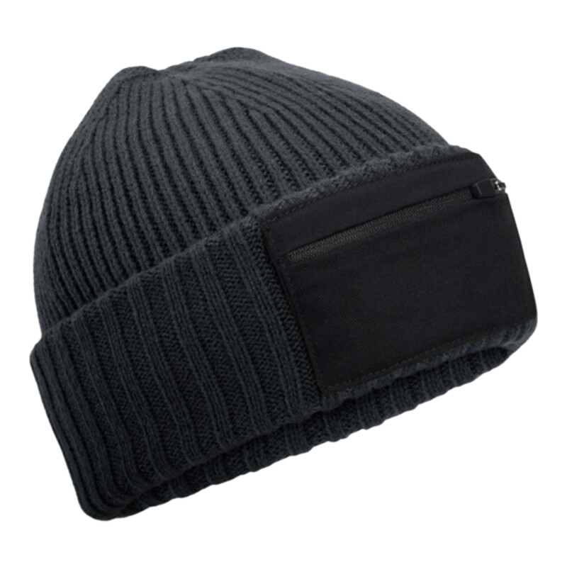 Zip patch beanie Thumbnail