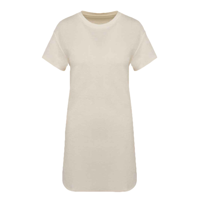 Native Spirit Ladies Terry Towel Dropped Shoulder T-Shirt Dress Thumbnail