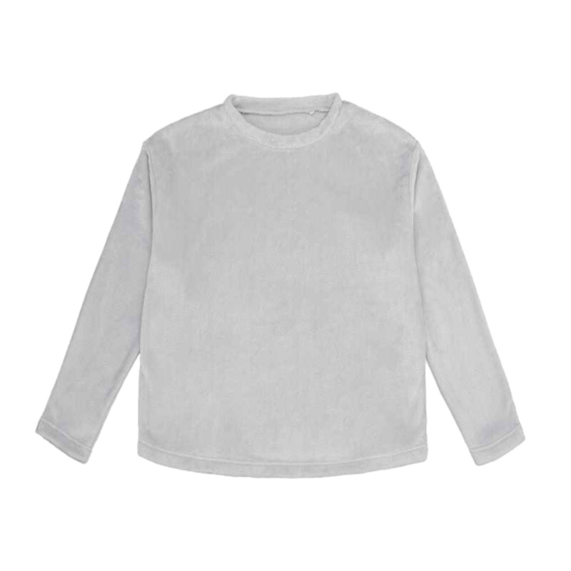 Brand Lab Ladies Plush Fleece Crew Neck Sweatshirt Thumbnail