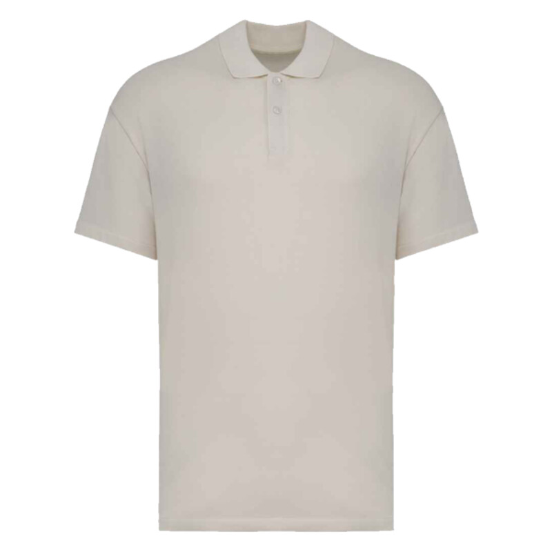Native Spirit Drop Shoulder Piqué Polo Shirt Thumbnail