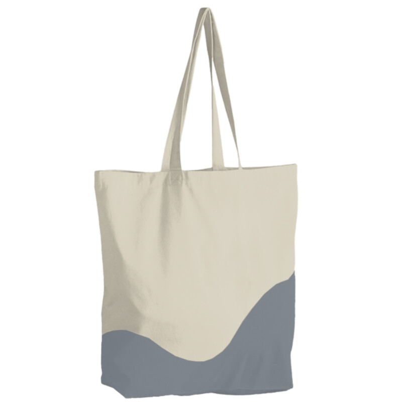 Wave Print Maxi Tote Thumbnail