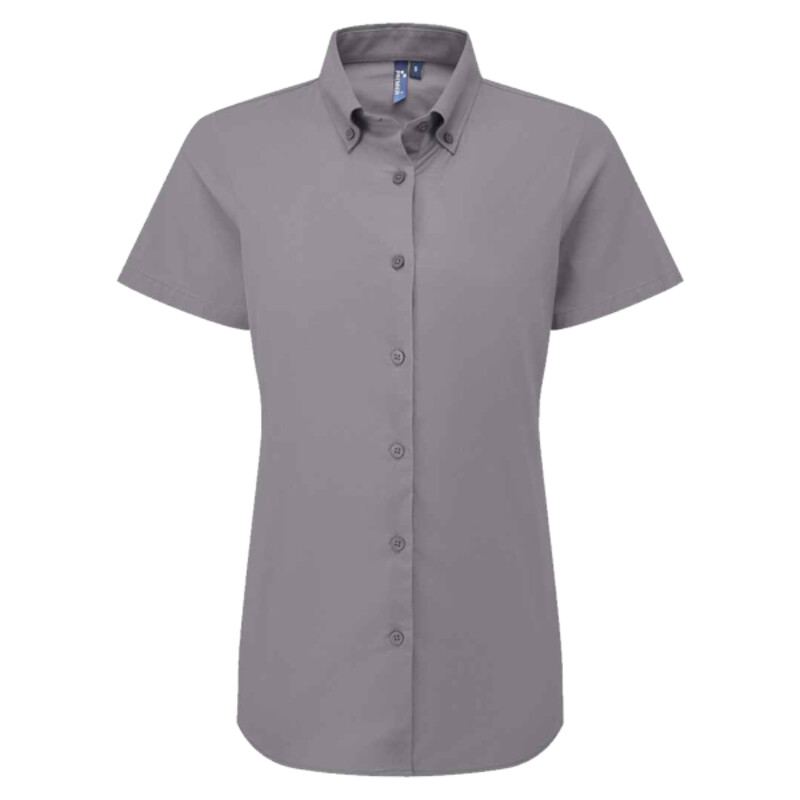 Premier Ladies Supreme Short Sleeve Oxford Shirt Thumbnail