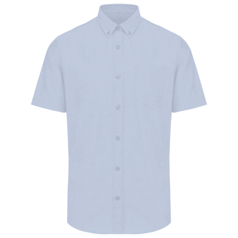 Henbury Short Sleeved Cotton Feel Coolplus® Shirt Thumbnail