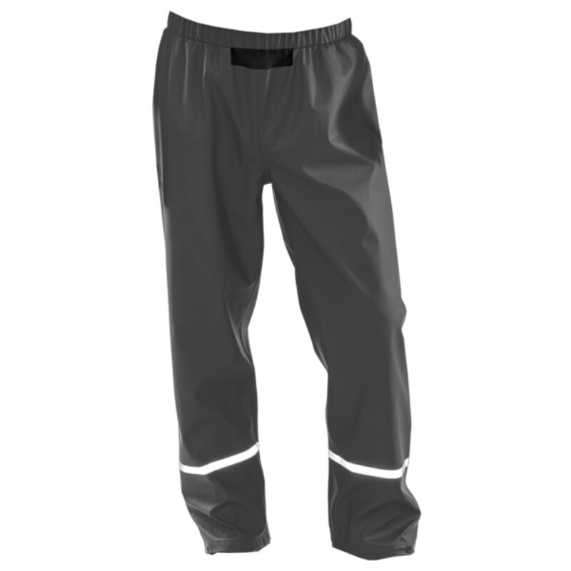 Prism PU Waterproof Trouser With Reflective Bands and Recycled Backing Thumbnail