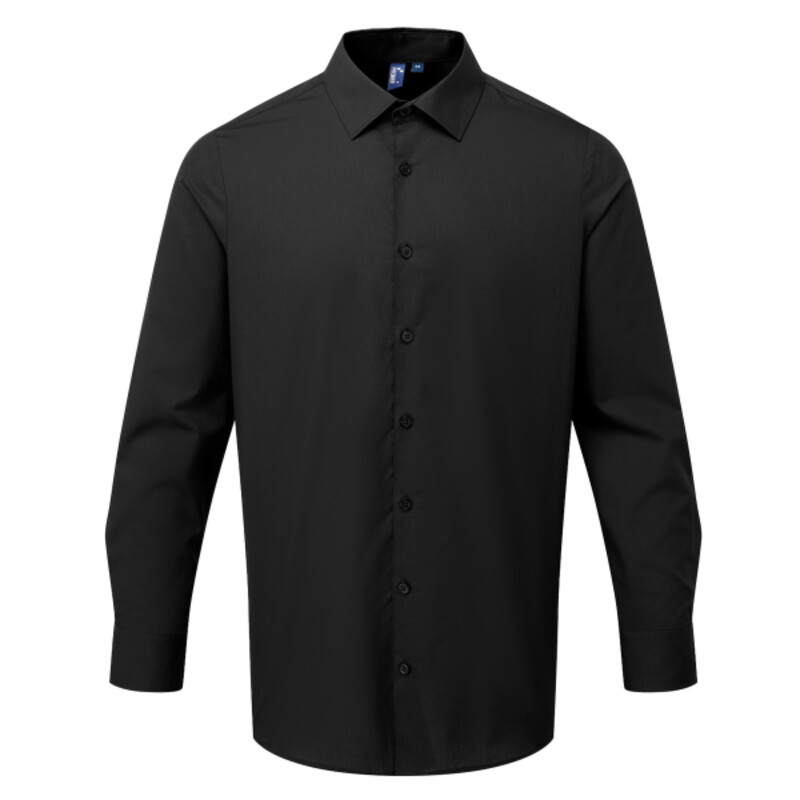 Long sleeve ‘Recyclight’ poplin shirt Thumbnail