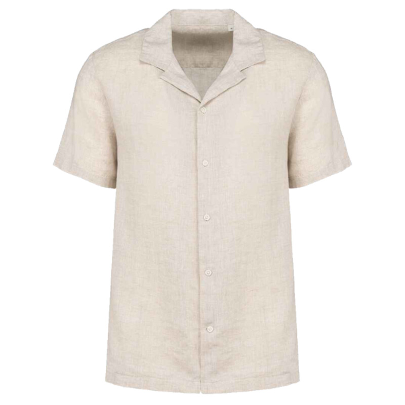 Spasso Short Sleeve Linen Shirt Thumbnail