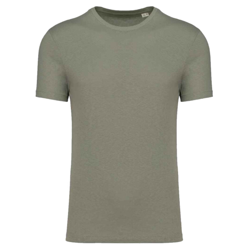 Spasso Unisex Organic Cotton Linen Blend T-Shirt Thumbnail