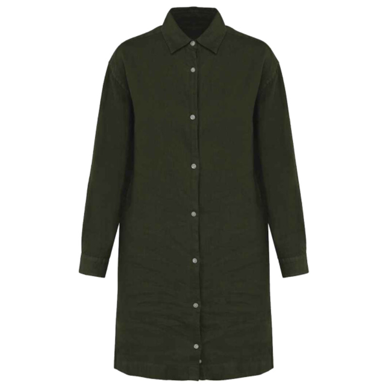 Spasso Ladies Linen Dress Shirt Thumbnail