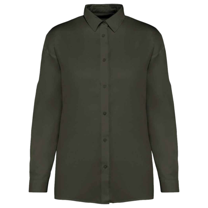 Spasso Ladies Long Sleeve TENCEL™ Shirt Thumbnail