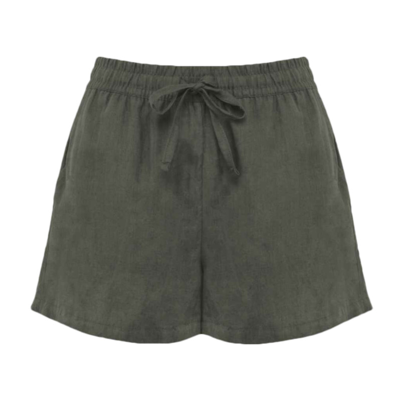 Spasso Ladies Linen Shorts Thumbnail