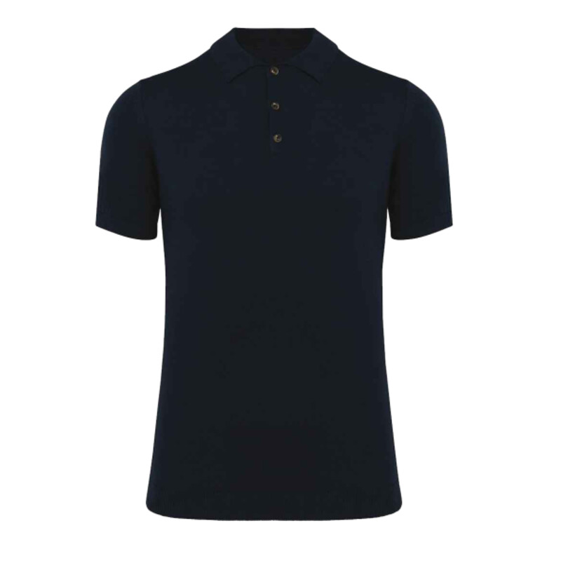 Spasso Knitted Polo Shirt Thumbnail