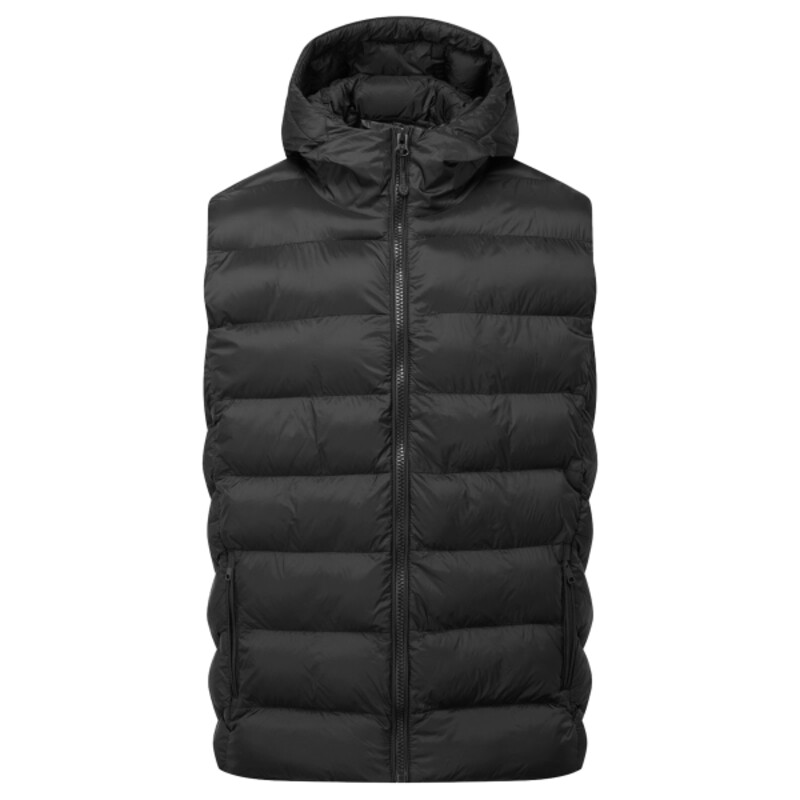 Solitude recycled hooded bodywarmer Thumbnail