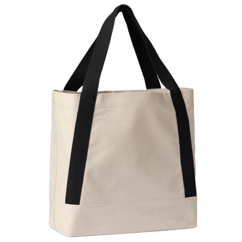 Dakota recycled contrast strap tote Thumbnail