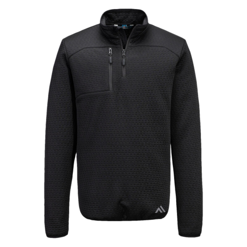 KX3 Sport textured ¼-zip sweatshirt (KX376) Thumbnail