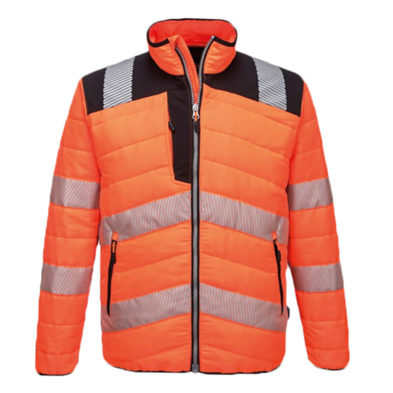 PW3 Hi-vis baffle jacket (PW371) Thumbnail