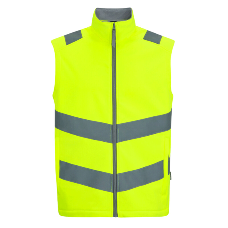 Hi-Vis Pro Contract Ablaze Softshell Bodywarmer Thumbnail