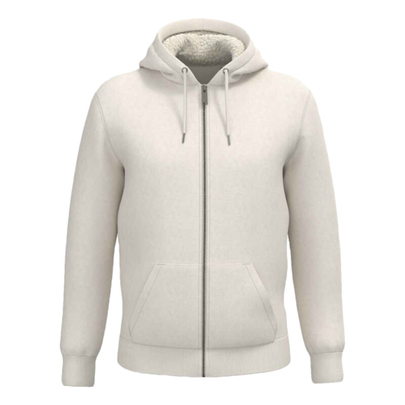 Native Spirit Unisex Sherpa lined Full Zip Sweatshirt Thumbnail