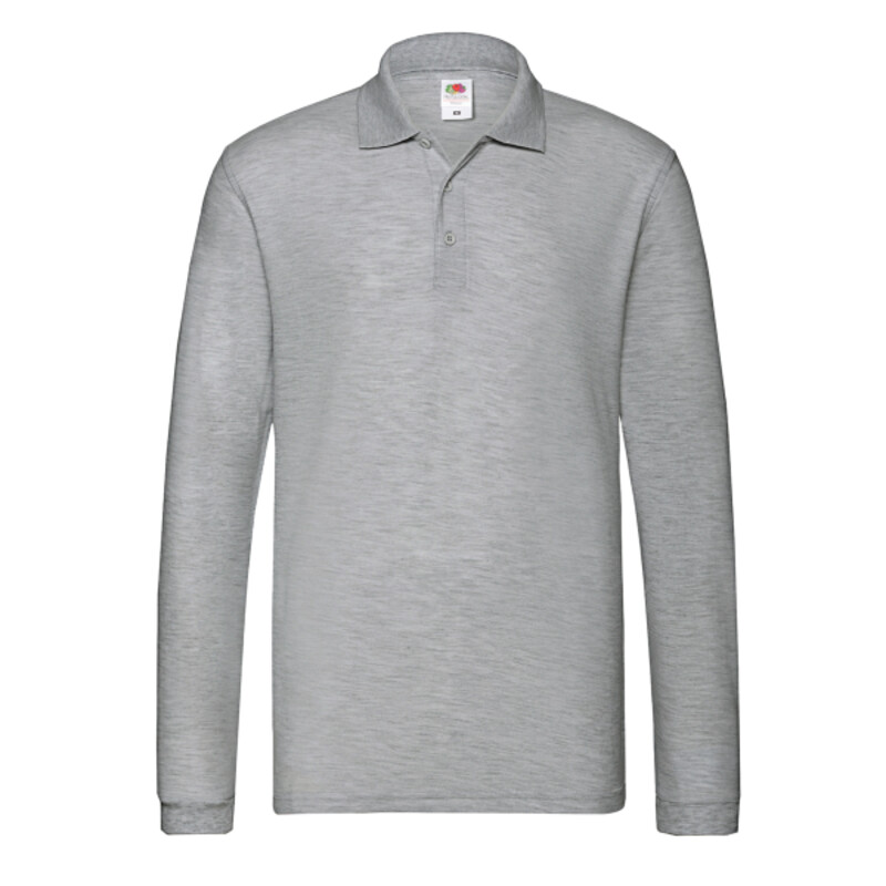 Premium long sleeve polo Thumbnail