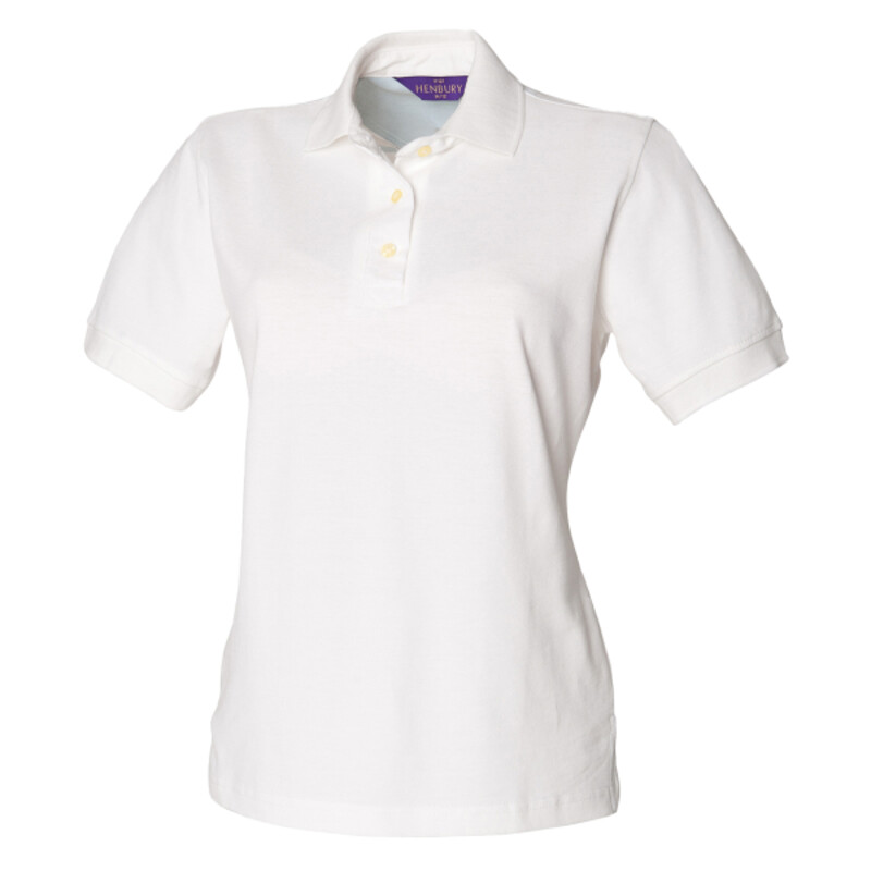 Women's classic cotton piqué polo shirt Thumbnail