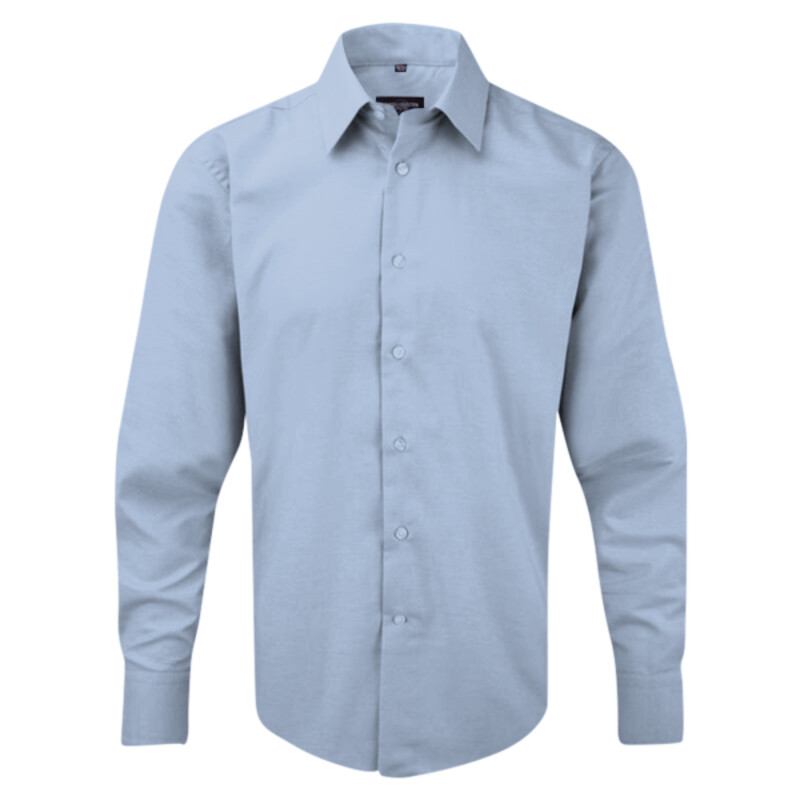 Long sleeve easycare tailored Oxford shirt Thumbnail